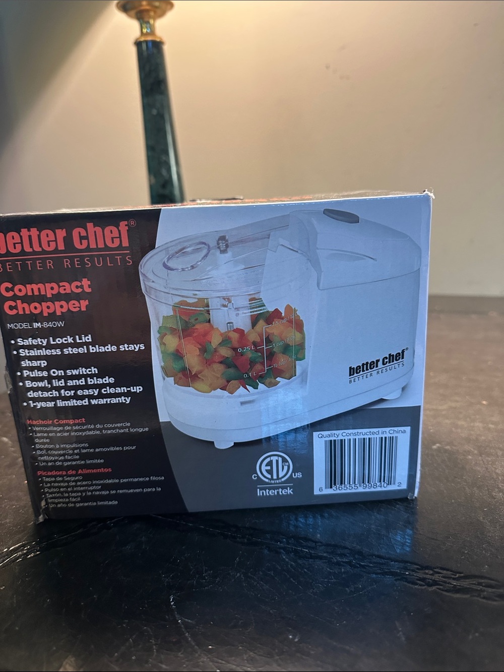 Better Chef Compact Chopper - White - Picture 4 of 9